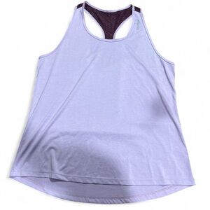 Reebok Lavender and Purple Tank Top Large